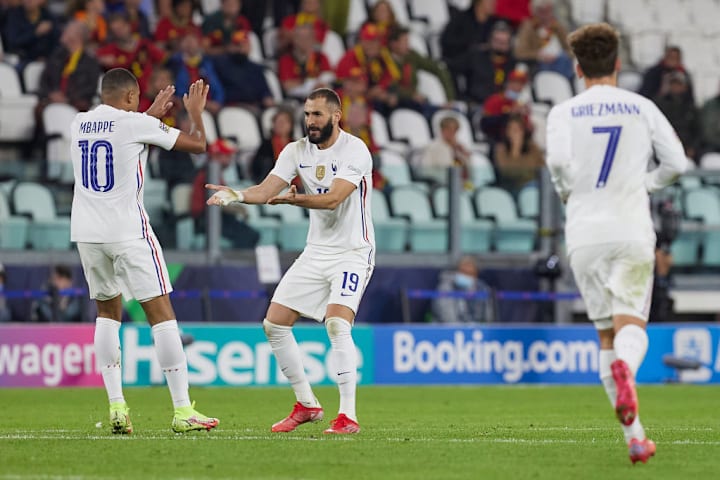 Karim Benzema, Kylian Mbappe